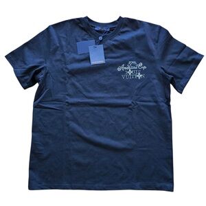 Louis Vuitton Black Graphic Tee Size Large